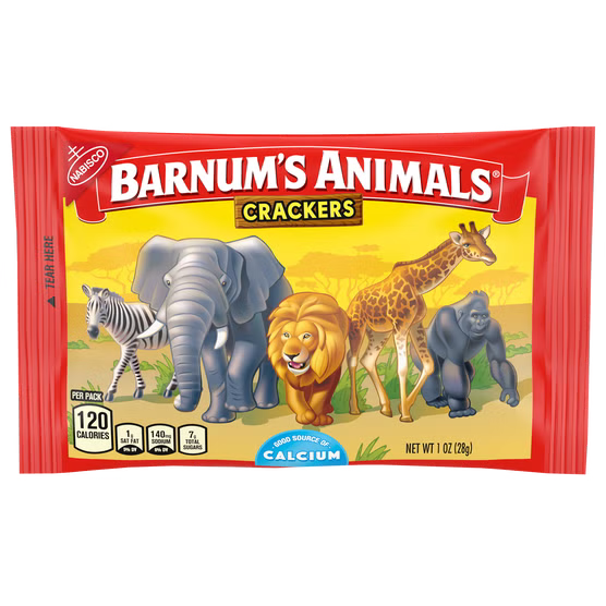 Barnum's Animals Crackers 1oz