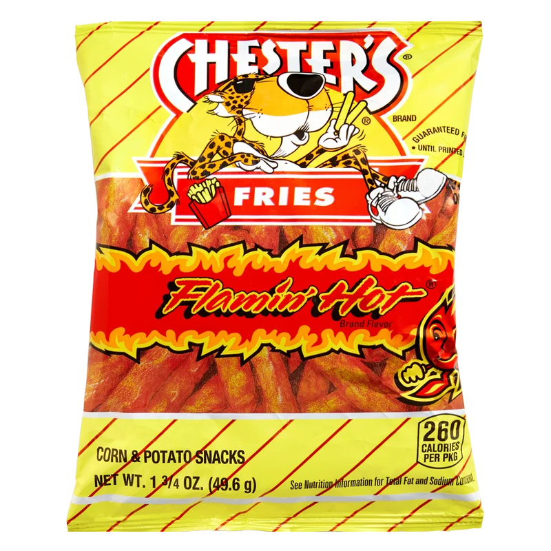Chester's Fries Flamin' Hot 1 3/4oz (49.6g)