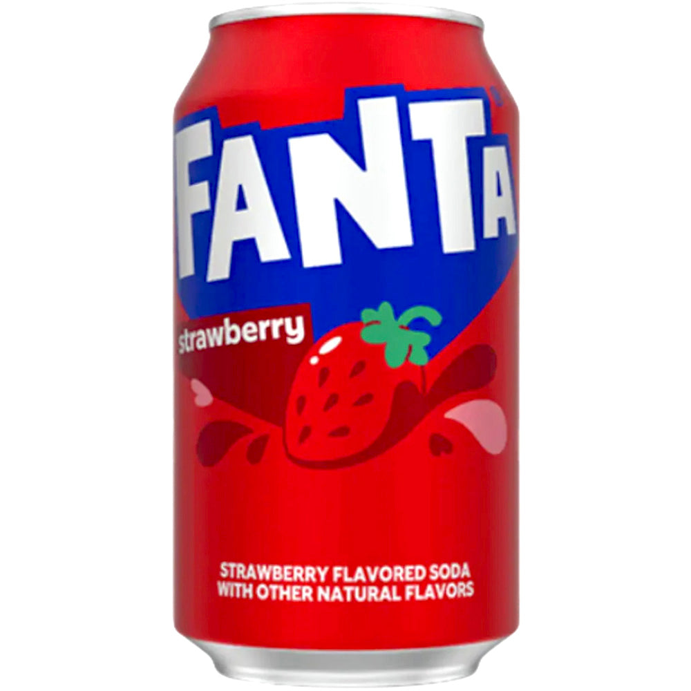 Fanta Strawberry 12oz Can *LIMIT 12*