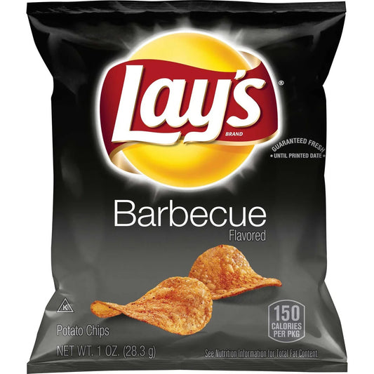 Lay's Barbecue Potato Chips 1oz (BB 07 May 2024)