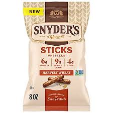 Snyder's of Hanover Sticks Pretzels Original 8oz (BB 18 July 2026)