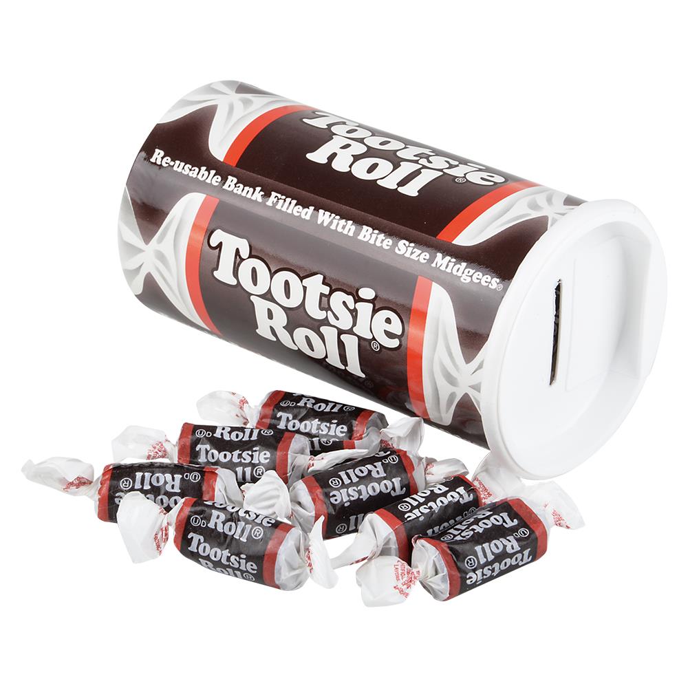 Tootsie Roll Bank 4oz