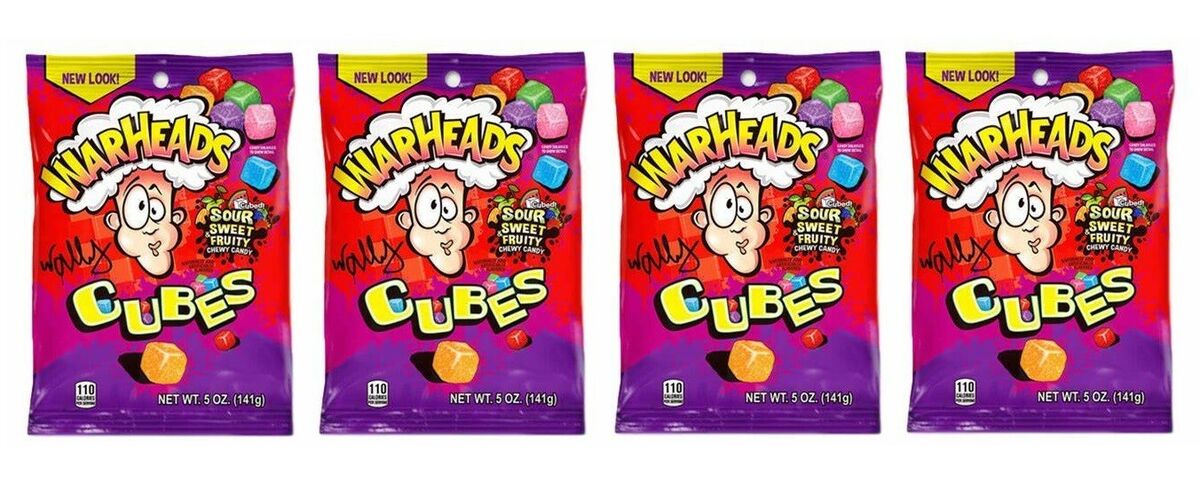 Warheads Sour Cubes 5oz