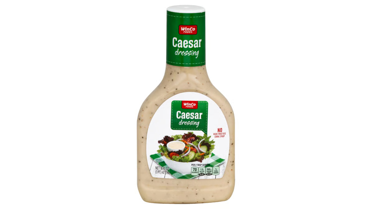 Winco Foods Caesar Dressing 16oz/473mL