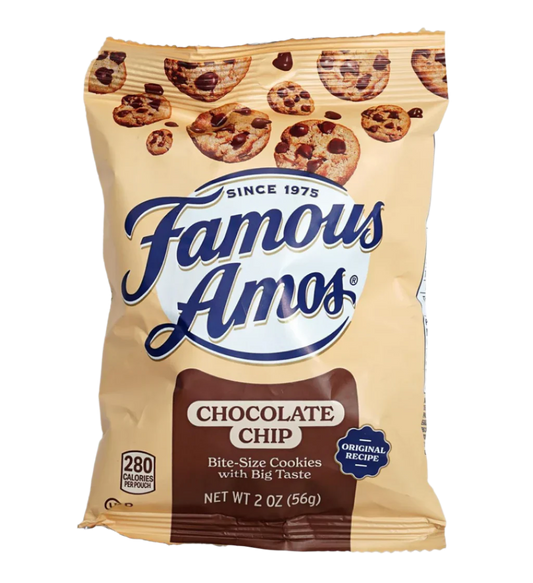 Famous Amos Chocolate Chip Cookies 2oz