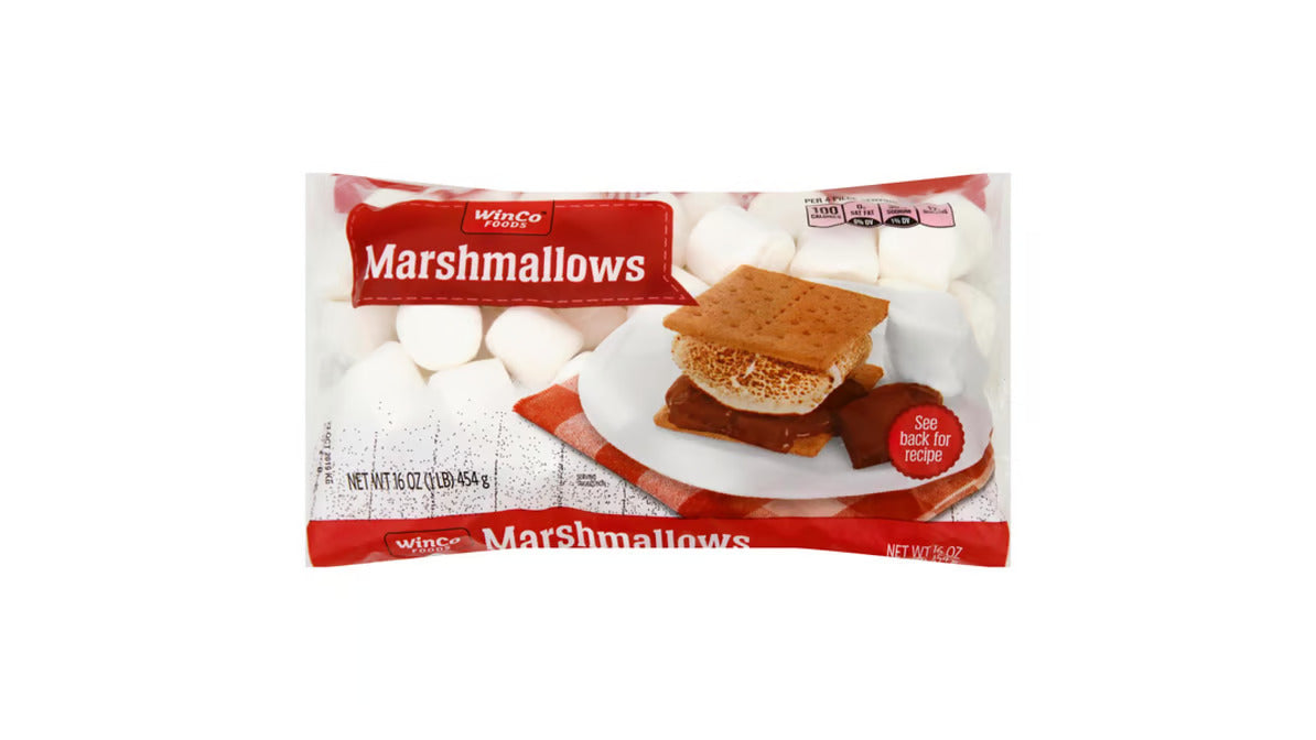 Winco Marshmallows 16oz (BB 1 Feb 2026)