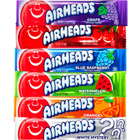 Airheads Assorted - 5 Bars (Random Flavors) - singles