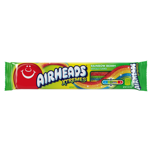 Airheads Xtremes Sour Rainbow Berry 2oz
