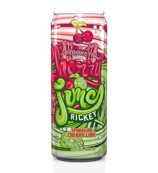 Arizona Sparkling Cherry Lime Rickey 23oz (Large) *LIMIT 12 DRINKS*