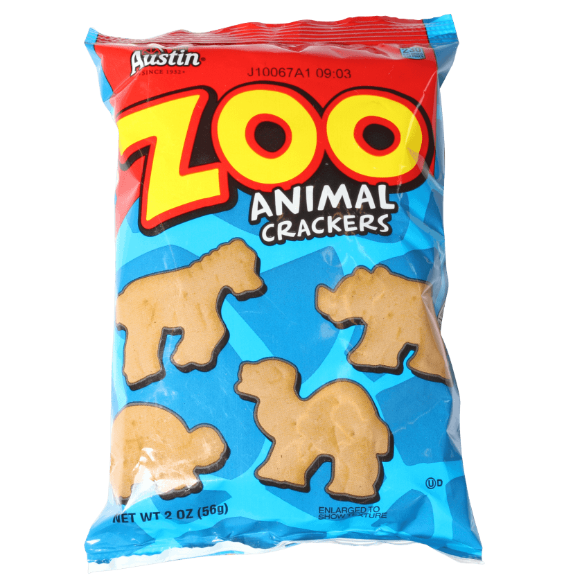Austin Zoo Animal Crackers 2oz