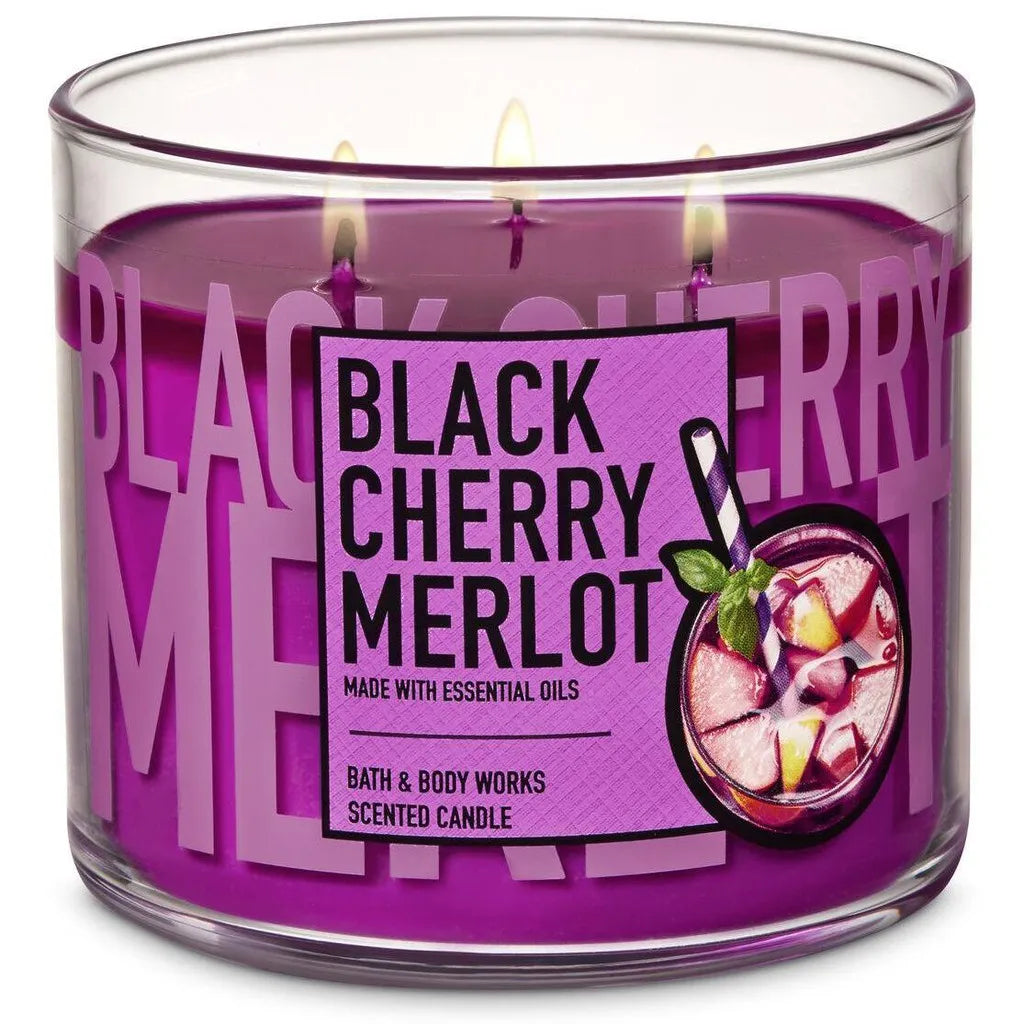 Bath & Body Works Candle - Black Cherry Merlot