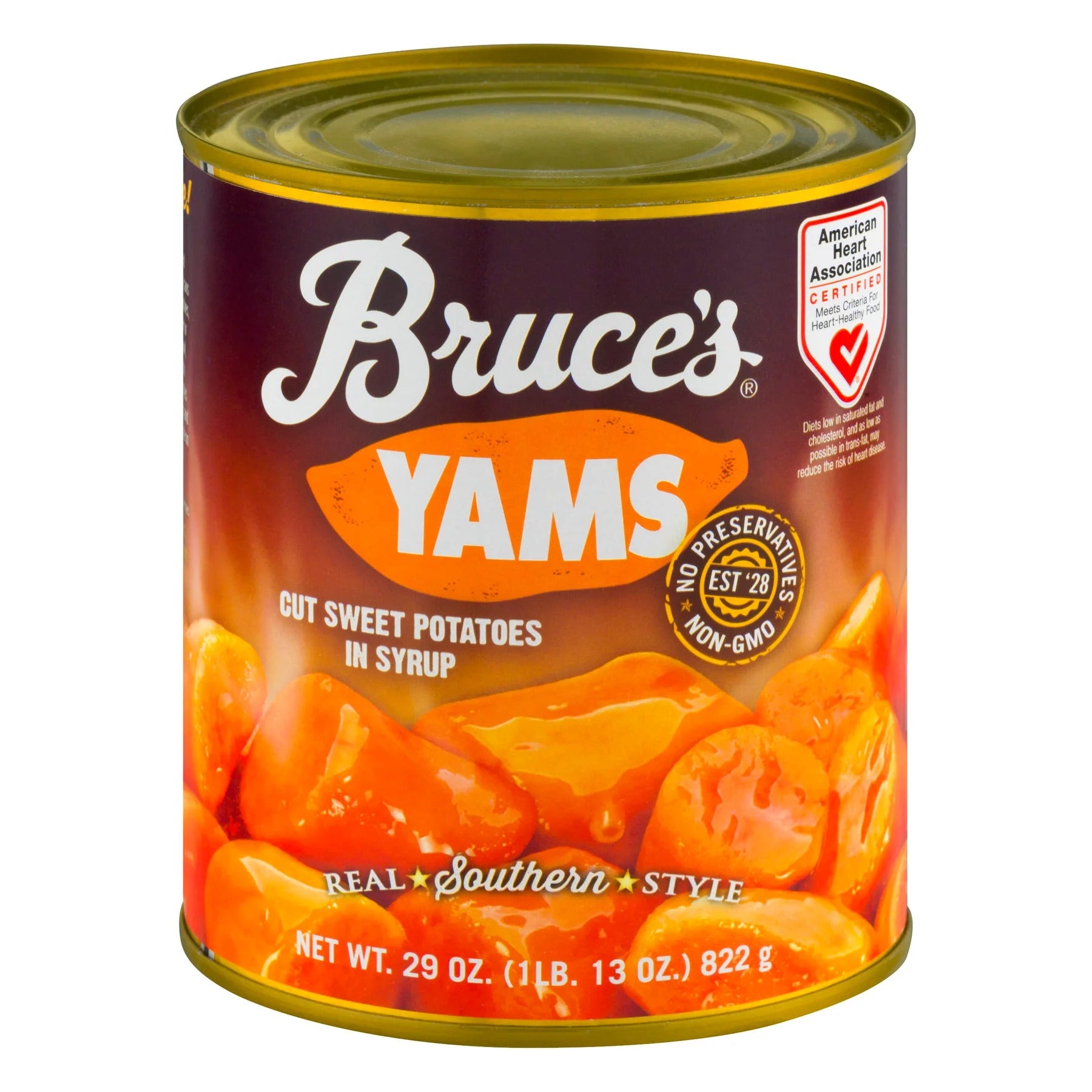 Bruce's Yams Whole Sweet Potatoes – 30/40 CT - McCall Farms