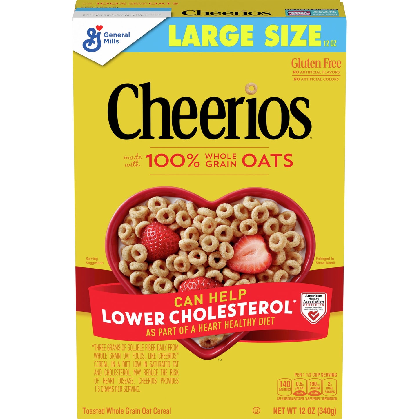 Cheerios 12oz Large Size