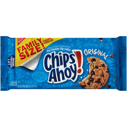 Chips Ahoy Original 18.2oz (515g) - Family Size (BB 1 Dec 2025)