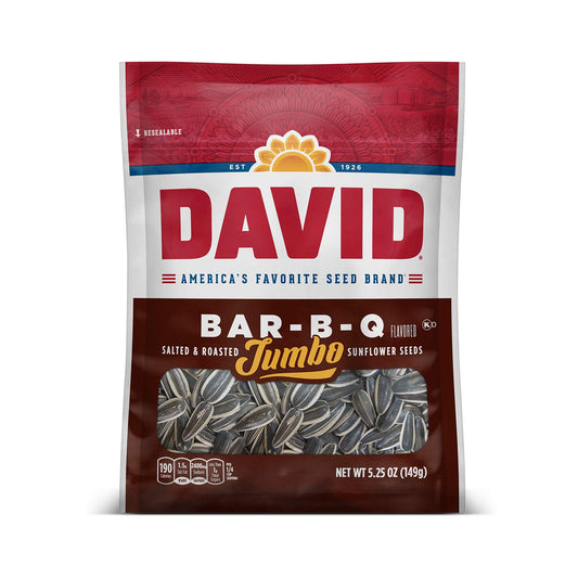 David Sunflower Seeds BBQ 5-5.25oz