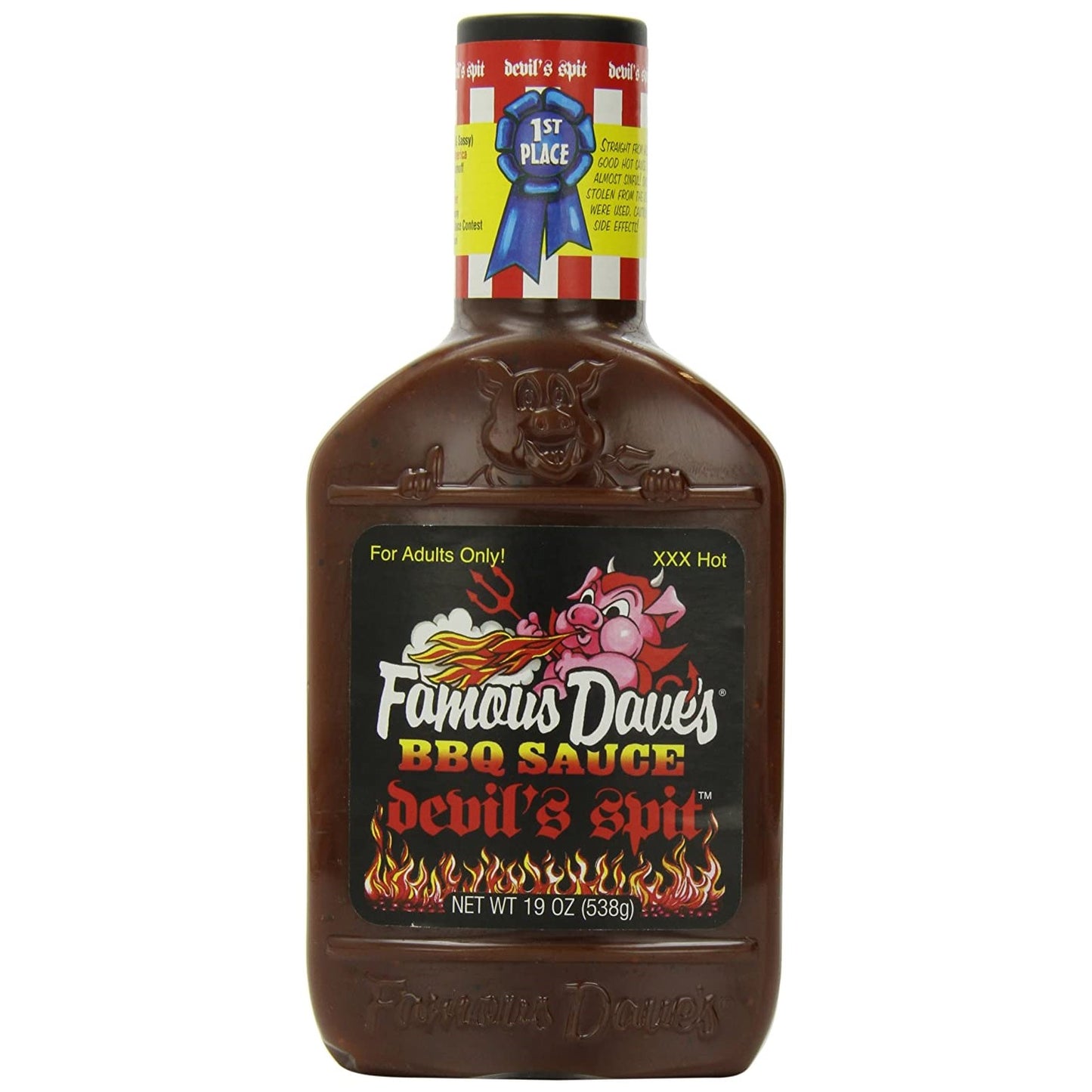 Famous Dave's BBQ Sauce - Devil's Spit 19oz