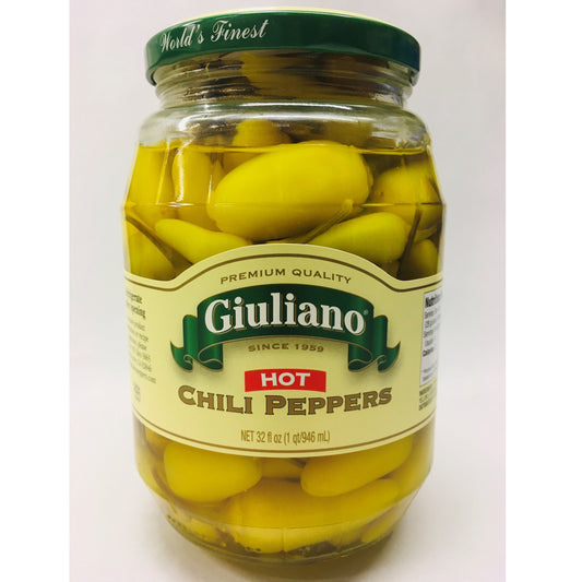 Giuliano Chili Peppers - HOT 32floz
