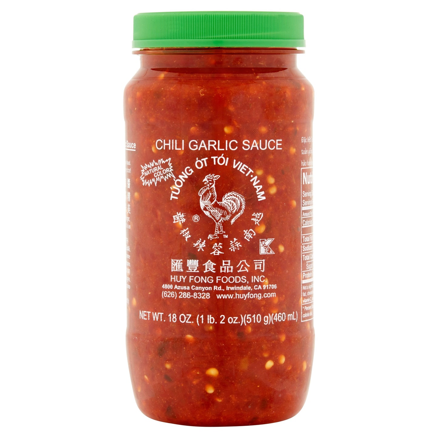 Huy Fong Chili Garlic Sauce (Large) 18oz