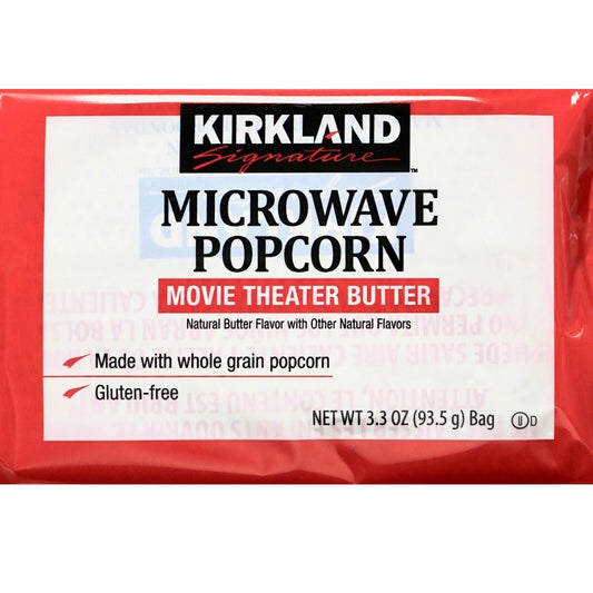 Kirkland Signature Microwave Popcorn Single **LIMIT 12**