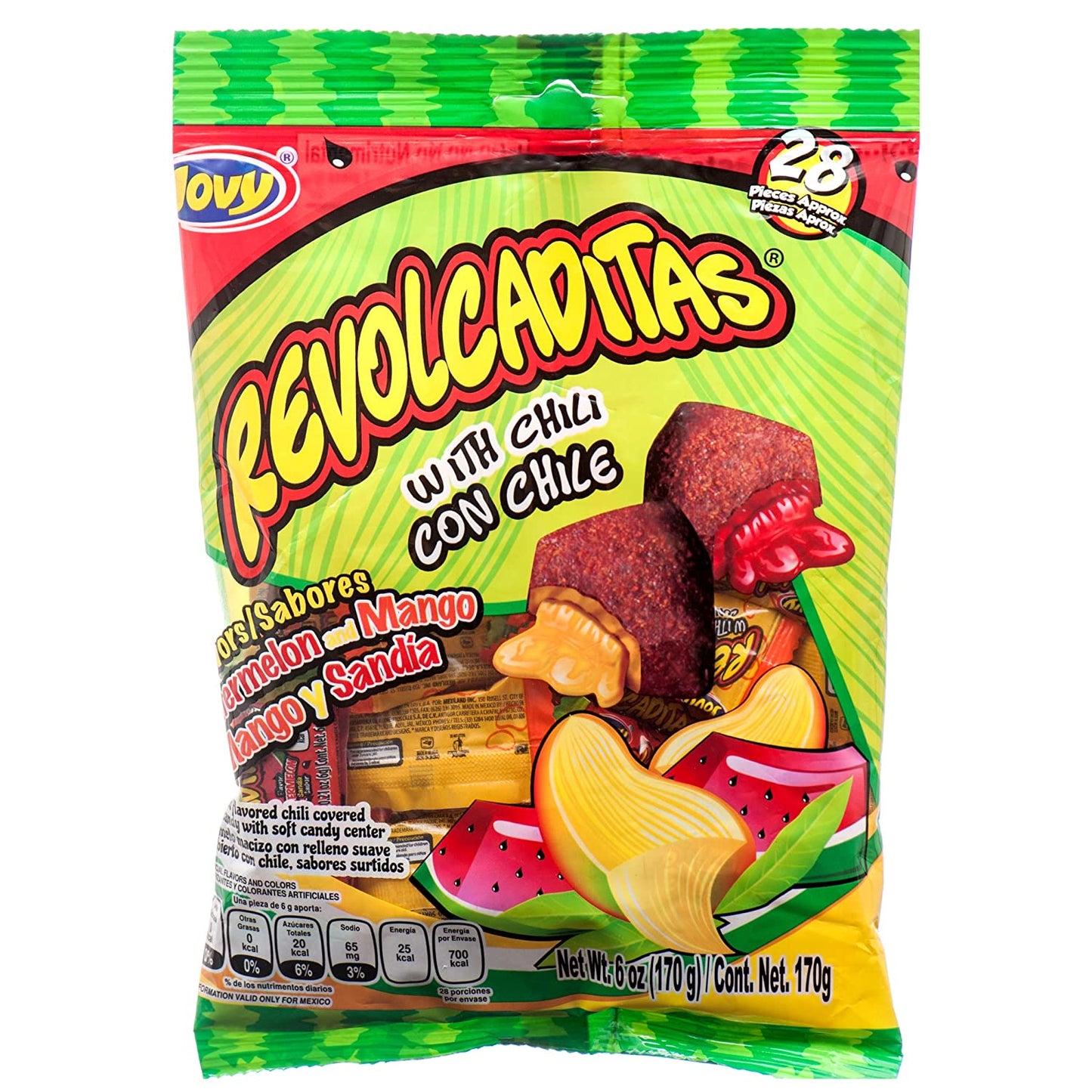 Jovy Revolcaditas - Watermelon & Mango 6oz