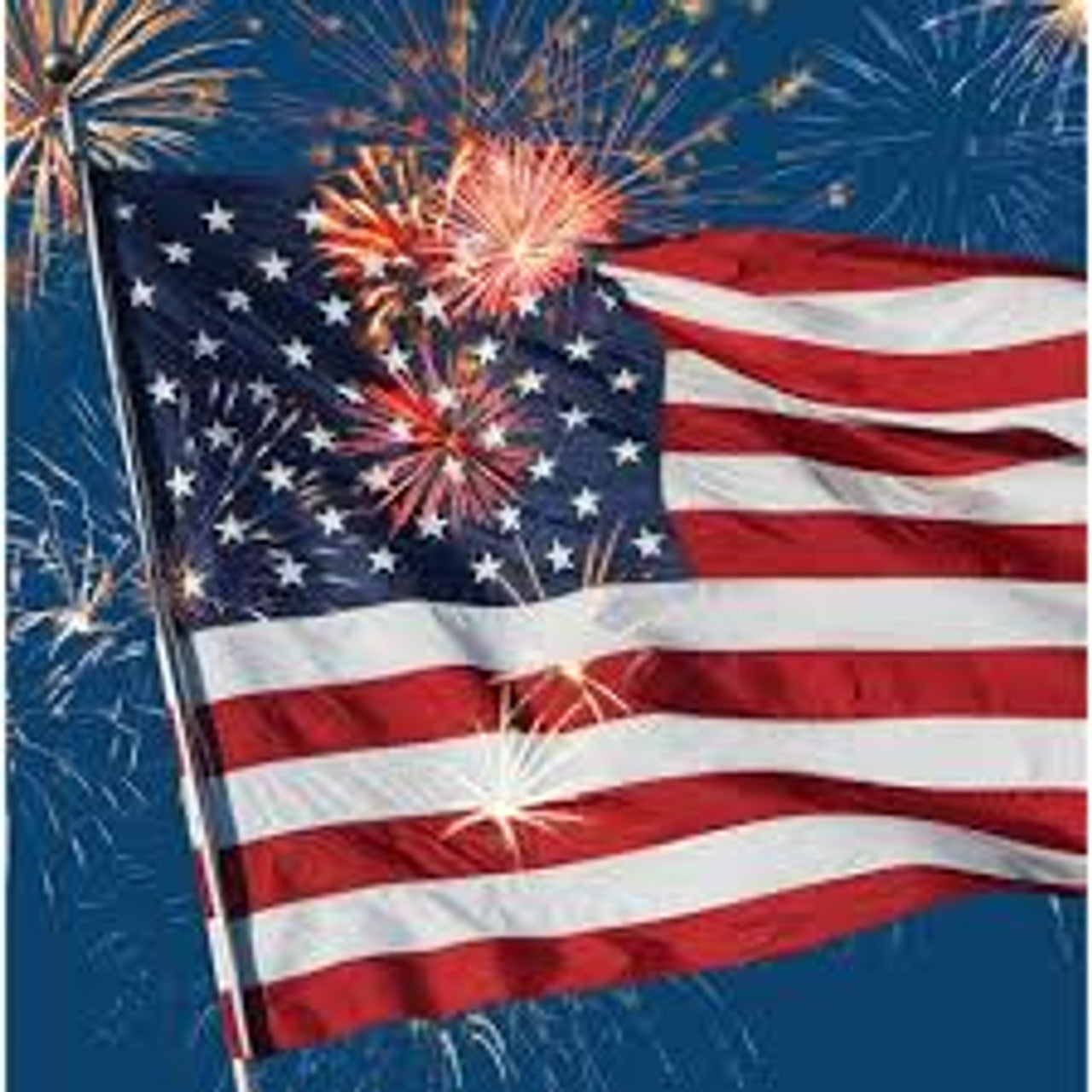 Firework Finale Napkins/Serviettes - 16 pack