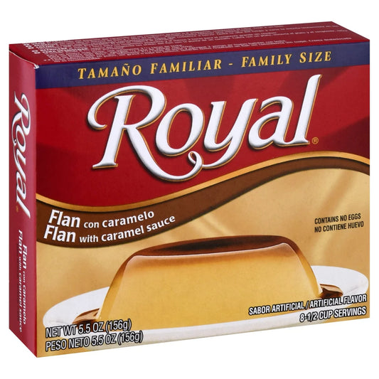 Royal Flan with Caramel Sauce (Con Caramelo) 5.5oz