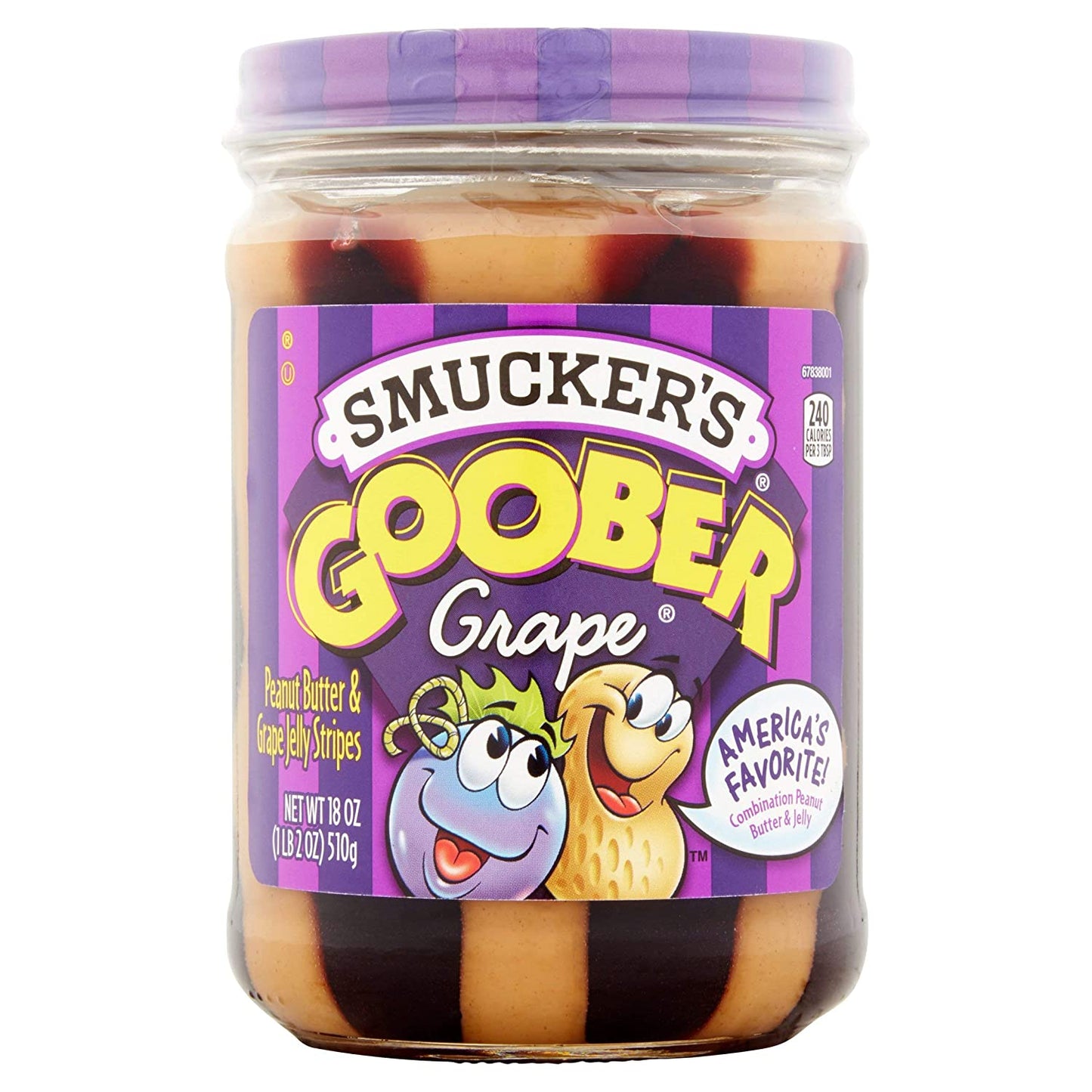 Smucker's Goober Grape 18oz