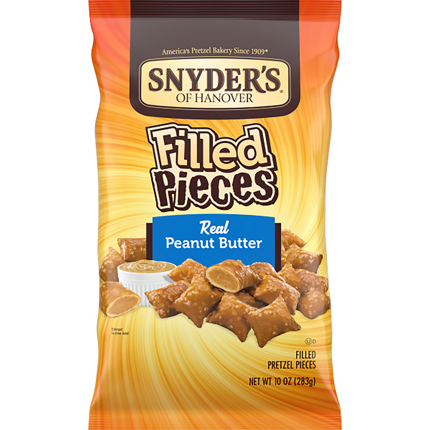 Snyder's of Hanover Pretzel Pieces Filled - Real Peanut Butter 10oz