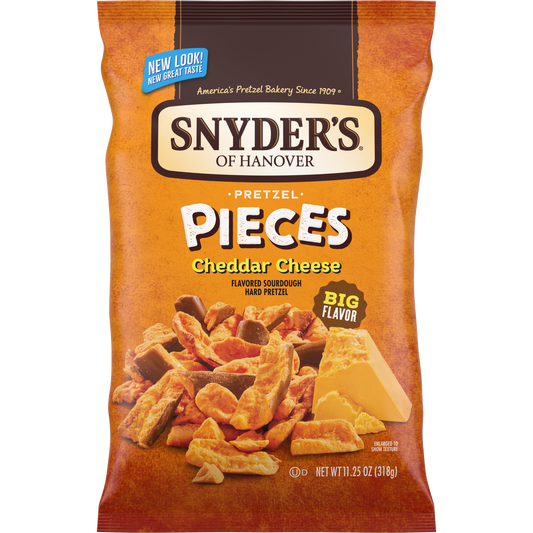 Snyder's of Hanover Pretzel Pieces - Cheddar Cheese 11.25oz