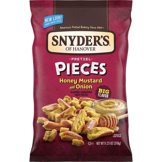 Snyder's of Hanover Pretzel Pieces - Honey Mustard & Onion 11.25oz