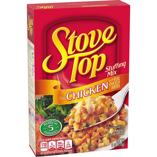 Stove Top Stuffing for Chicken 6oz (BB May 16 2024)