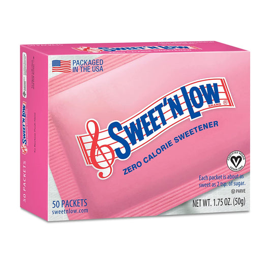 Sweet N' Low Zero Calorie Sweetener 50 packets ** LIMIT 2 **