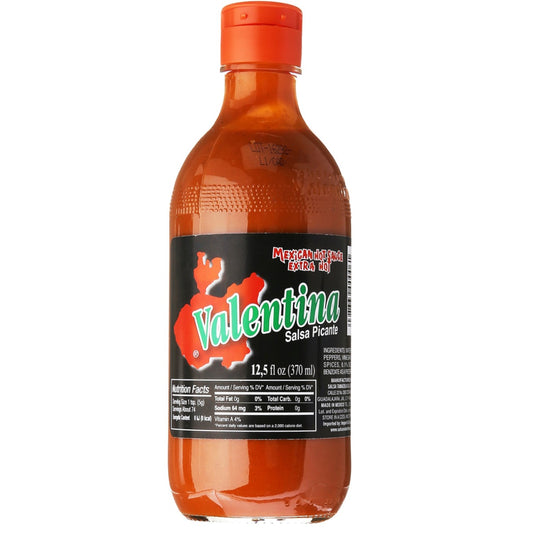 Valentina Mexican Hot Sauce Extra Hot - Small (Black Label)