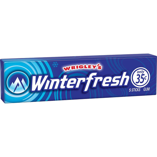 Wrigley's Gum - Winterfresh 5-Stick Pack (BB 16 May 2023)