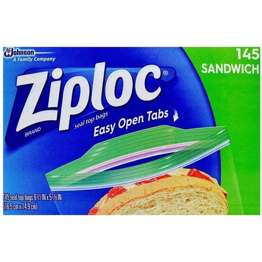 Ziploc Sandwich - 145 Bags