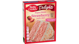Betty Crocker Super Moist Strawberry Cake Mix 13.25oz