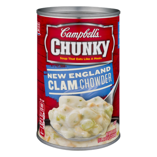 Campbell's Chunky New England Clam Chowder 18.8oz