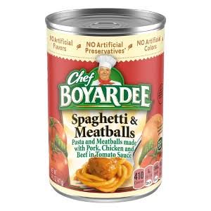 Chef Boyardee Spaghetti & Meatballs 14.5oz