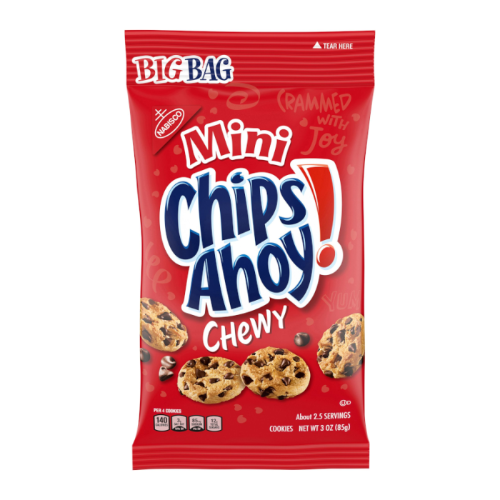 Chips Ahoy Chewy Mini - Big Bag 3oz