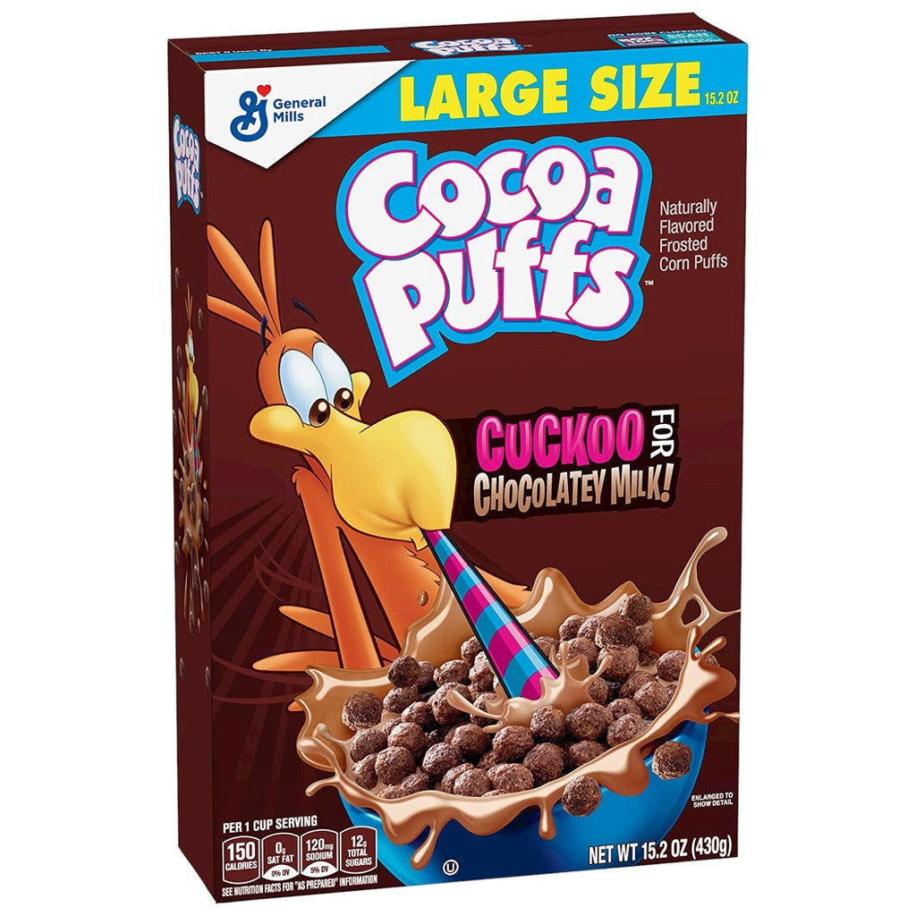 Cocoa Puffs 15.2oz Large Size (BB 14 Aug 2023)