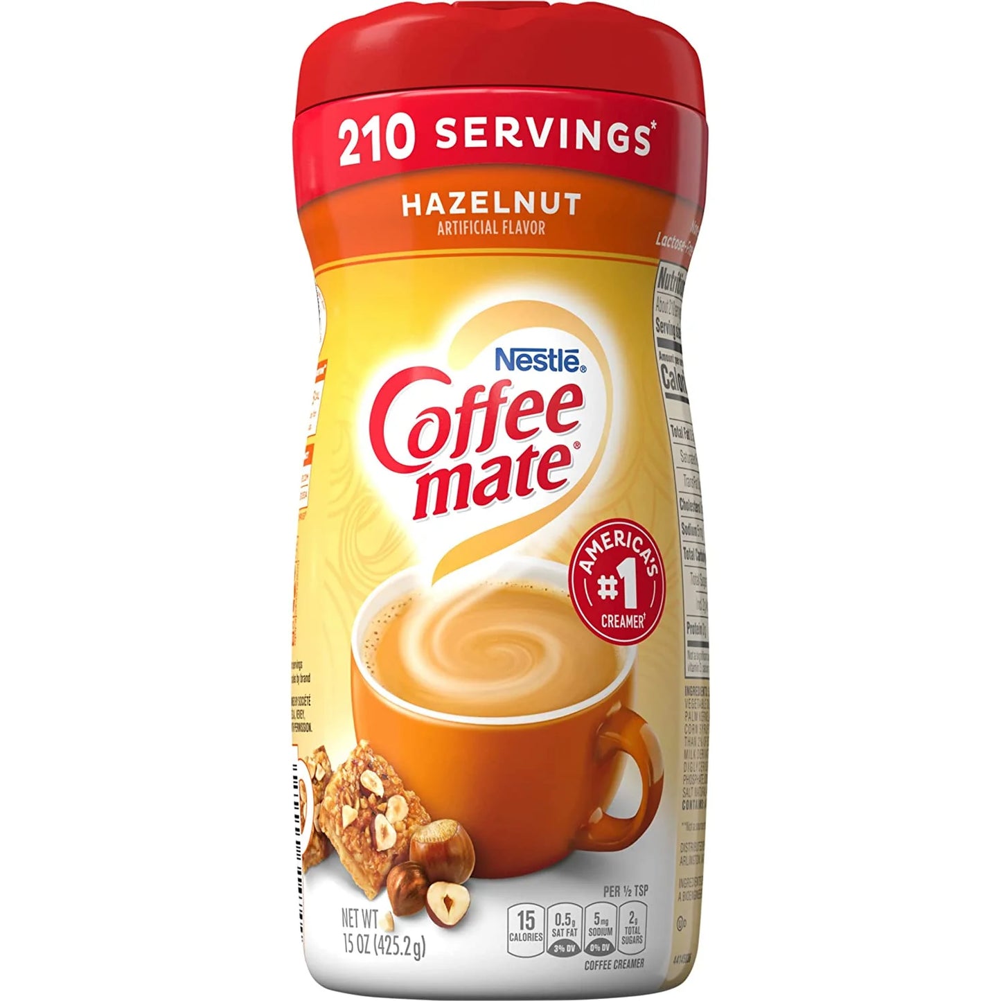 Coffee-Mate Hazelnut 15oz