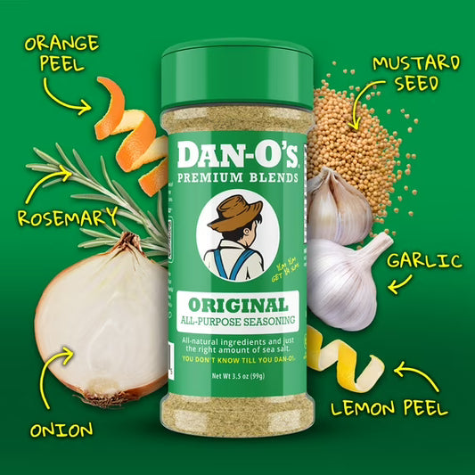 Dan-O's Original Seasoning 3.5oz (99g) - (BB: Nov 2026)