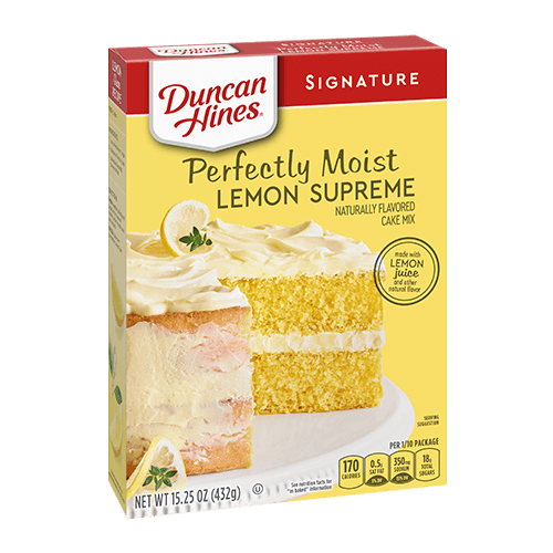 Duncan Hines Lemon Supreme Cake Mix 15.25oz
