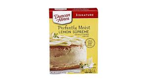 Duncan Hines Lemon Supreme Cake Mix 15.25oz
