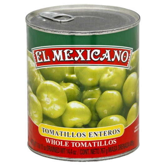 El Mexicano Tomatillos Whole 27oz