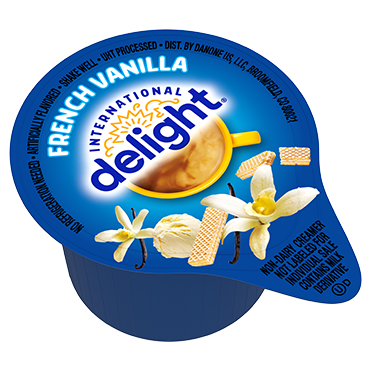 Int'l Delight French Vanilla Creamers - Box of 48  (BB 12 Mar 2025)