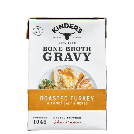 Kinder's Roasted Turkey Bone Broth Gravy 17oz (482g)