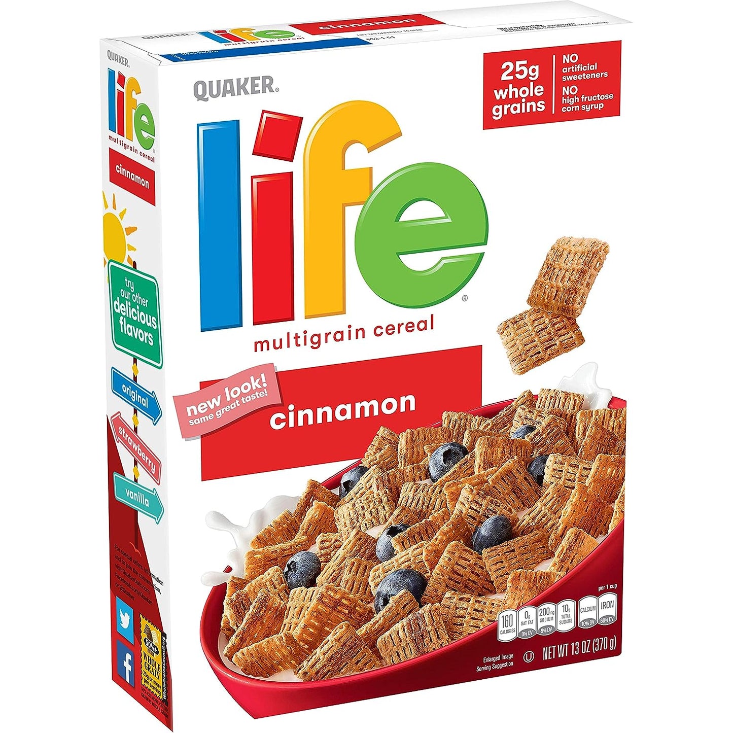 Quaker Life Cinnamon 13oz