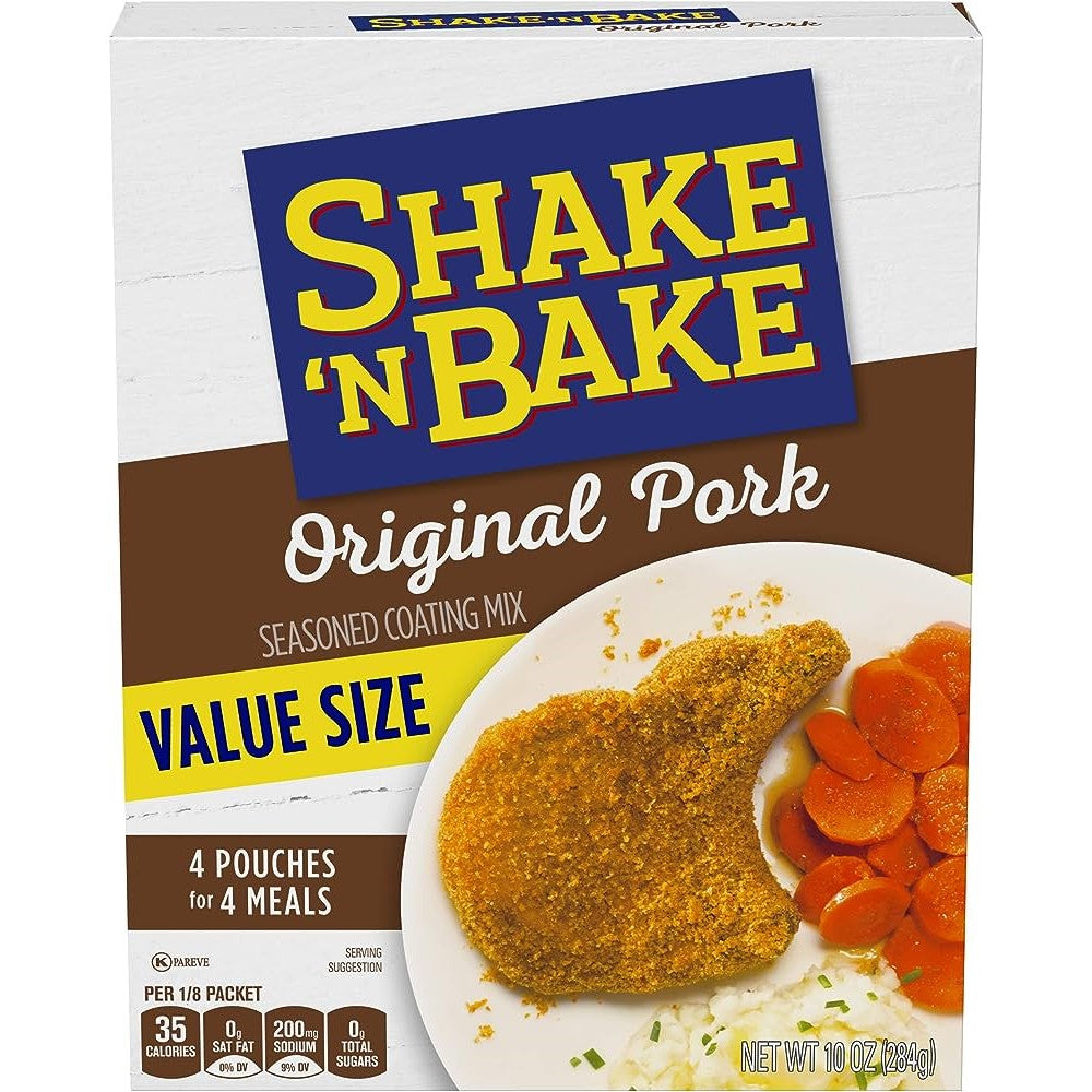 Shake 'N Bake Original Pork Value Size - 4 Pouches
