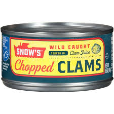 Snow's Chopped Clams 6.5oz